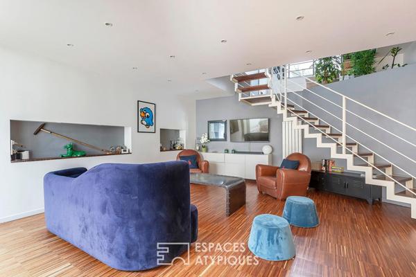 Signature architecturale pour ce loft aux portes de Lyon