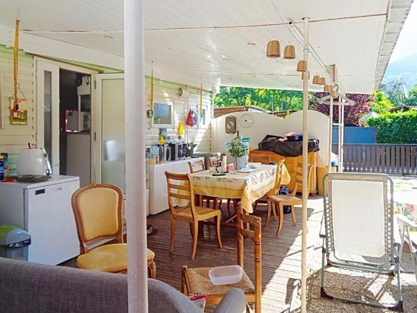Beauzac(43), mobil - home de 26 m2 habitables, 1 chambre, sur 138 m2 de terrain