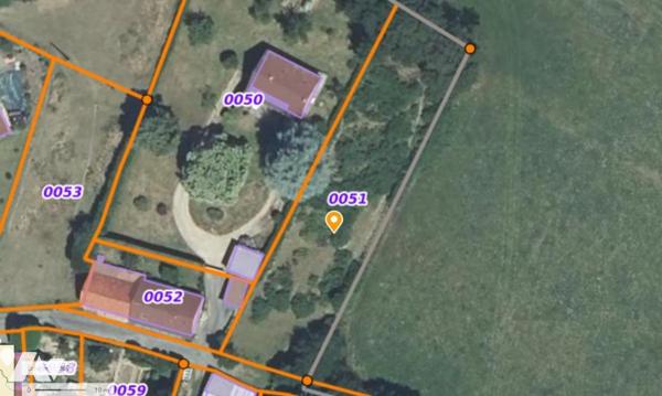 LA CHAPELLE D'ANDAINE, parcelle de terrain à bâtir de 1328 m²