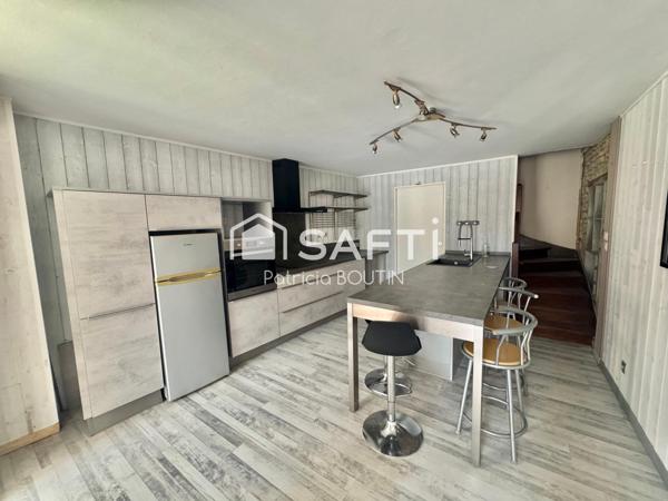 MAISON EN PIERRE 2 CHAMBRES ET COUR A NIORT !