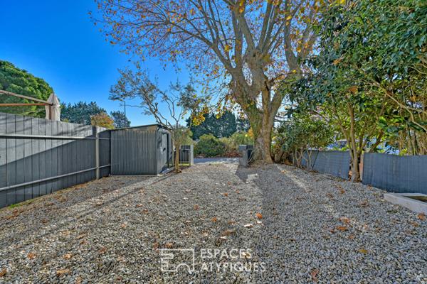Maison de caractère en duplex au bord du canal