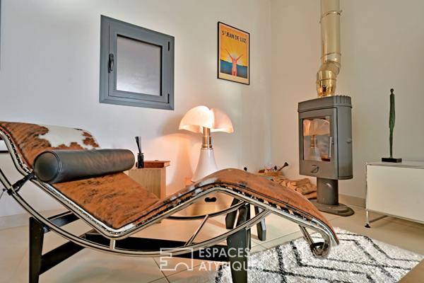 Maison de caractère en duplex au bord du canal