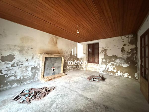 Maison 70m² à rénover – 1 chambre – Luçon