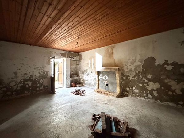 Maison 70m² à rénover – 1 chambre – Luçon