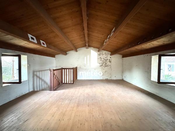 Maison 70m² à rénover – 1 chambre – Luçon