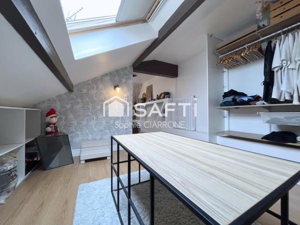 MAISON JUMELÉE 100M2 AVEC TERRASSE ; JARDIN ET GARAGE