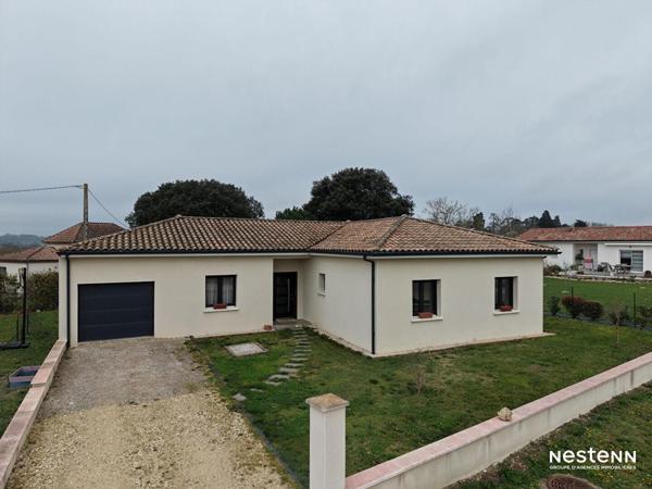 A Vendre Maison de plain-pied de 117 m² avec garage et jardin dans lotissement de Condom