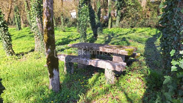 🏡 Coup de cœur – Maison avec grand terrain boisé à deux pas de la Charente – Voulême (86400)
Découvrez cette maison idéalement située au cœur du bourg pittoresque de Voulême, dans un environnement calme et verdoyant.
Elle offre 80 m² habitables et un superbe terrain de 2 360 m², parfait pour les amoureux de nature.

🌿 Un cadre de vie privilégié
Terrain composé d’un jardin de 460 m² et d’un bois privé de 1 900 m².

Grand hangar idéal pour stocker du bois ou aménager un espace de rangement.

Charmant chemin piéton permettant de rejoindre la Charente en quelques minutes.

🏠 La maison
Séjour lumineux équipé d’un insert.

Deux chambres avec accès direct au jardin.

Cuisine, salle d’eau, WC.

Garage attenant et grenier accessible depuis la cuisine.

Intérieur à rénover selon vos envies.

Façade récemment ravalée, un vrai plus pour l’extérieur.

📍 Localisation
À seulement quelques minutes de Civray et Ruffec, avec toutes les commodités : gare, écoles, commerces.
Un emplacement idéal pour une résidence principale ou une maison de vacances en Charente.