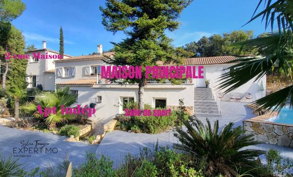 Montarnaud (34570) Propriété de 305 m2 habitables