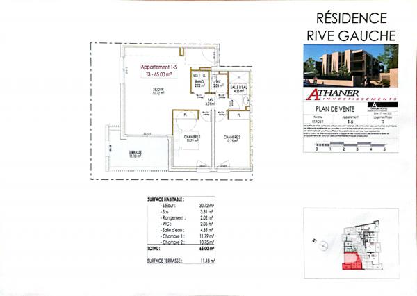 Appartement à vendre 3 pièces 65 m² Argelès-sur-Mer