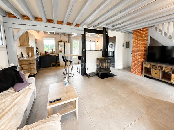 Vente
                Maison151,5 m² - 6 Pièces -
                    ANGERVILLE LA CAMPAGNE (27930)