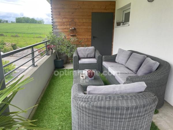 ANNECY - APP 4 P - 82 m² - TERRASSE - GARAGES - VUE PANORAMIQUE MONTAGNES