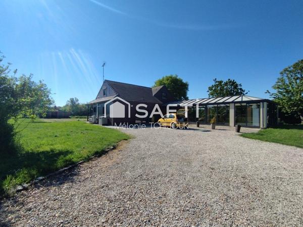 Maison de 183m² + véranda de 72m² avec piscine