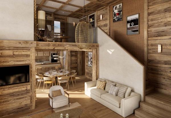 Vente Duplex de luxe Megève 4 Pièces 124 m²