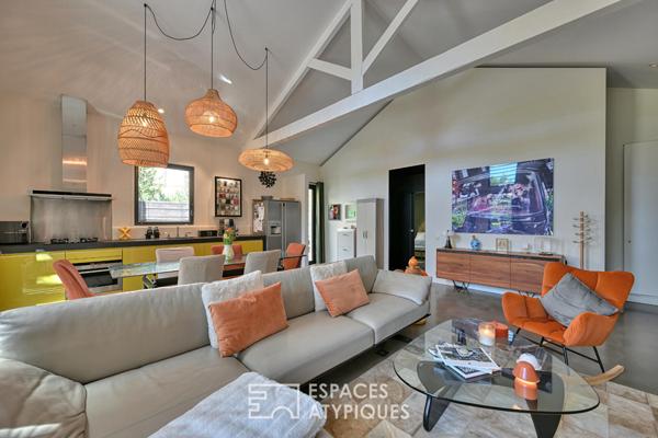 L’Adresse Secrète : maison rénovée à l’esprit loft, jardin et dépendance