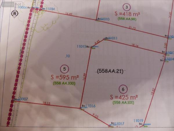 Terrain à Batir à vendre à Saint-Symphorien-le-Valois dans la Manche (50250), ref : 50061-928247