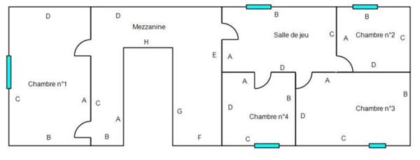 Maison en pierres 4 chambres sur terrain de 1620m2