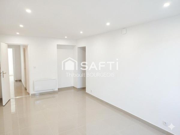 Appartement 3 pièces refait à neuf