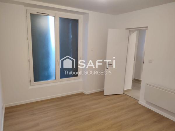 Appartement 3 pièces refait à neuf