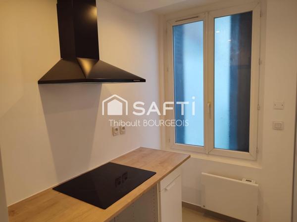 Appartement 3 pièces refait à neuf