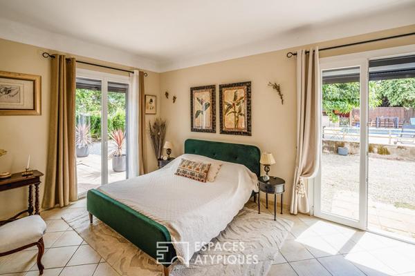 Propriété avec piscine et terrain Arboré – Un Écrin Atypique proche de Narbonne