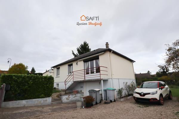 Maison sur sous-sol complet à Gasny, dans un quartier calme