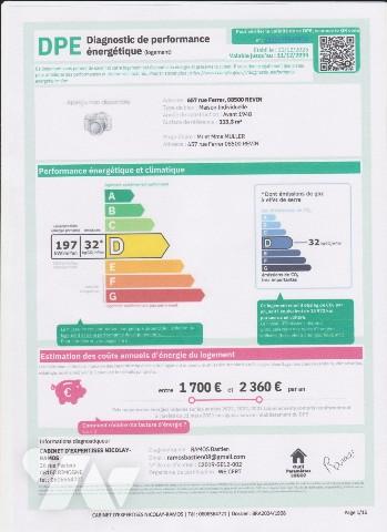 MAISON D'habitation au 657 rue FERRER