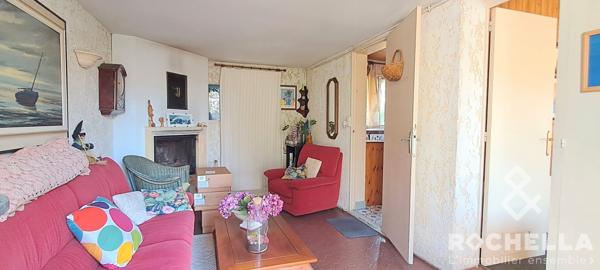 Maison  de plain-pied de 85 m2 avec deux chambres garage et jardin