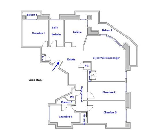 📍 Appartement 5 pièces – 119 m² total – Centre-ville de Valserhône – Vendu occupé