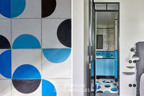 Havre végétal au coeur de la ville avec terrasses