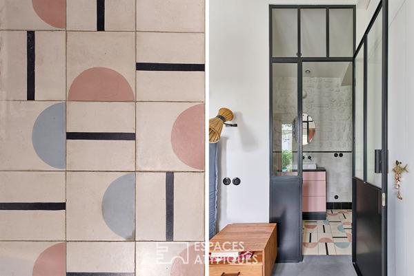 Havre végétal au coeur de la ville avec terrasses