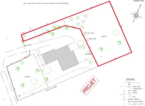 Terrain à vendre 841 m² Tonnay-Charente