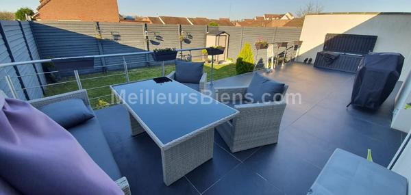 Maison 3 chambres - Garage - Terrasse - Jardin - espace ouvert - 118 m2