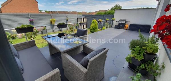 Maison 3 chambres - Garage - Terrasse - Jardin - espace ouvert - 118 m2
