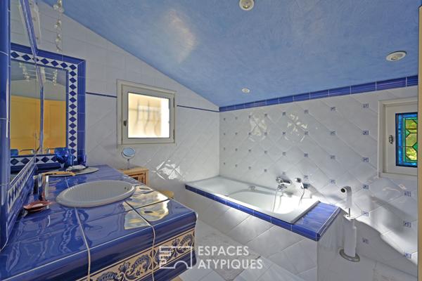 Maison de caractère avec gîte, ateliers et vue dégagée