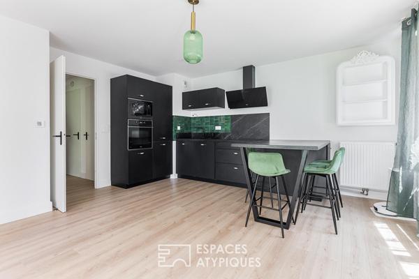 Appartement plein de charme avec terrasse à Jolimont