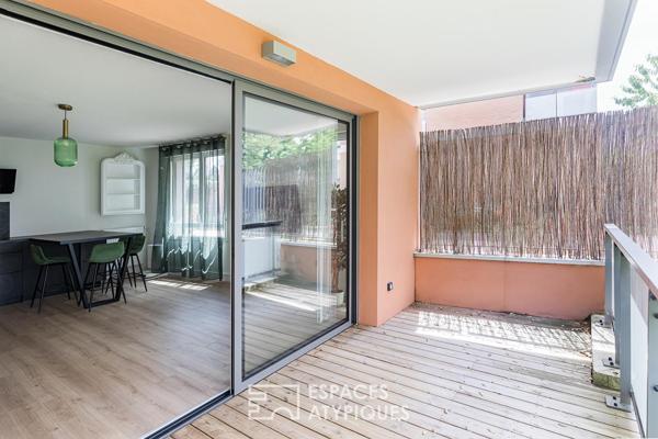 Appartement plein de charme avec terrasse à Jolimont