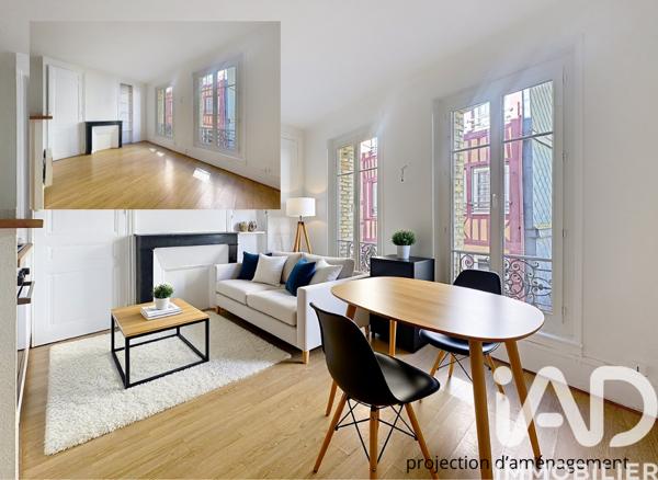 Studio à vendre 27,77 m² Rouen