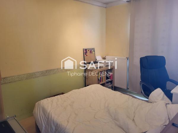 Maison avec fort potentiel.