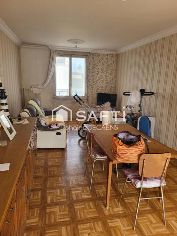 Maison avec fort potentiel.