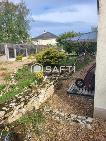 Maison avec fort potentiel.