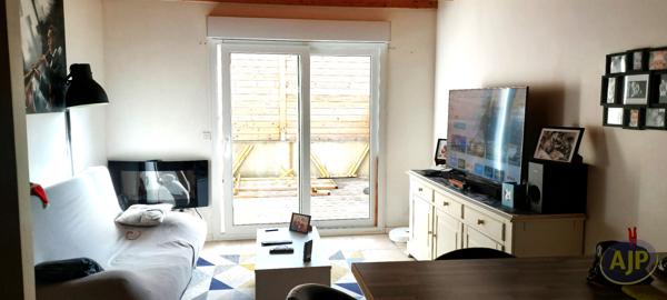 Maison à louer Bouvron : 2 pièces, 38m² avec 1 chambre(s) à 464€ - AJP Immobilier Blain