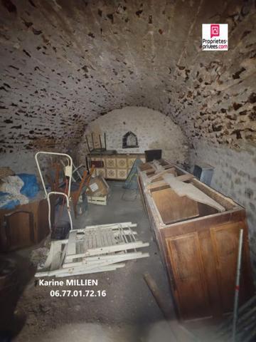 SAINT REMY SUR AVRE 28380 Maison mitoyenne d'un côté - 2 chambres - Grenier aménageable - Terrain constructible - Dépendances - 100 000  HAI