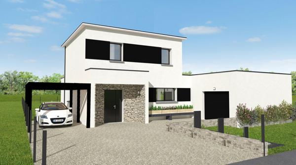 Terrain + Maison à vendre 5 pièces - 115 m²