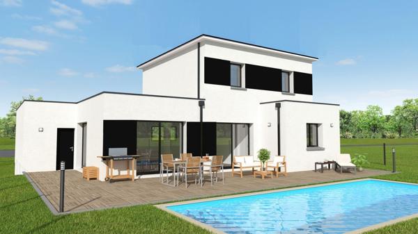 Terrain + Maison à vendre 5 pièces - 115 m²