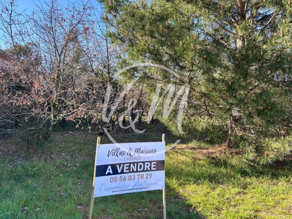 EXCLUSIVITE-Terrain à vendre Cassy-Terrain constructible viabilisé de plus de 1000 m² divisible à Cassy Lanton proche Bassin écoles et commodités LANTON CASSY