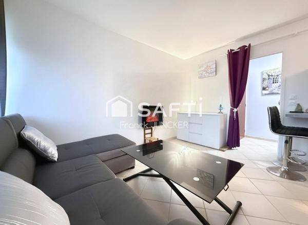 T2 meublé en rez-de-jardin prêt à louer ou habiter