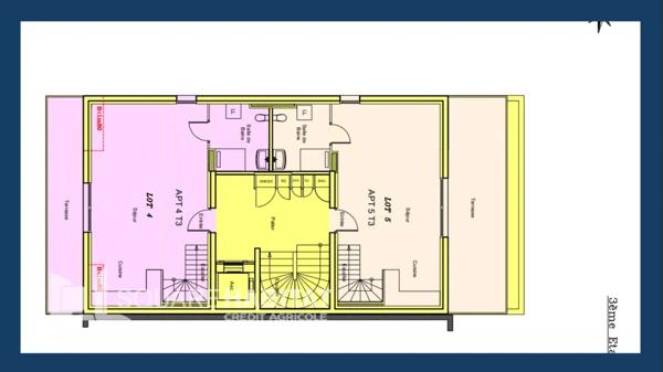 Appartement à vendre 2 pièces 62.22m² Cucq (62780)