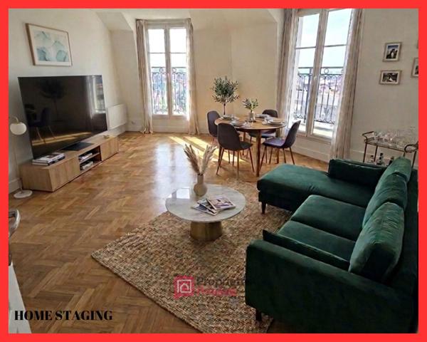 93320 LES PAVILLONS  SOUS BOIS - Appartement 2 pièces 44,43 m² - 1 Chambre - Balcon - Parking