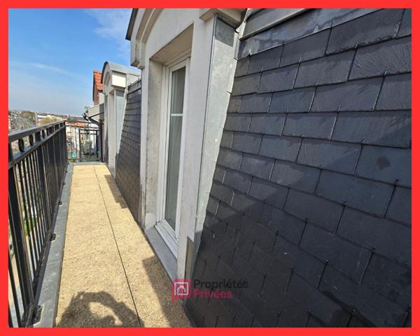 93320 LES PAVILLONS  SOUS BOIS - Appartement 2 pièces 44,43 m² - 1 Chambre - Balcon - Parking